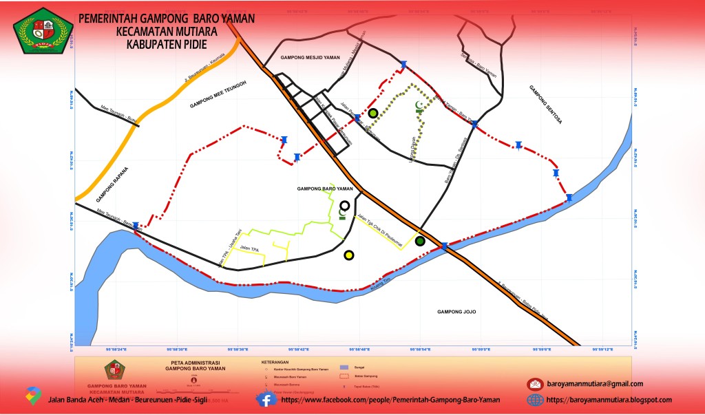 PETA GAMPONG BARO YAMAN